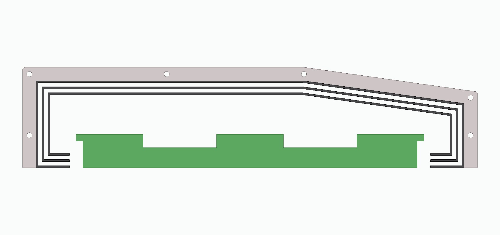 Acoperitoare telescopica - Forma C
